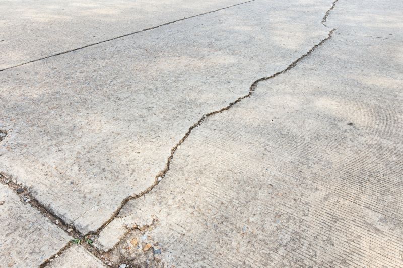 Concrete Driveway Crack Repair