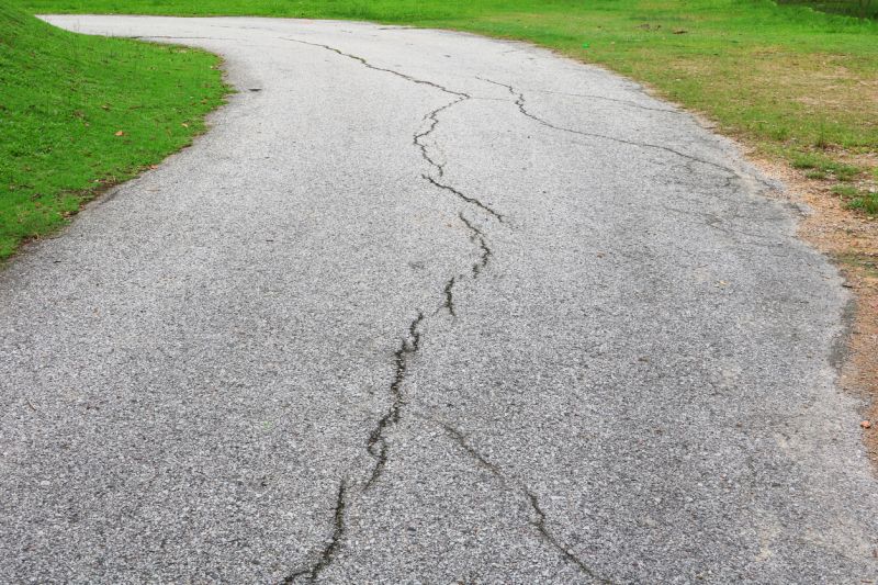 Concrete Driveway Crack Repair