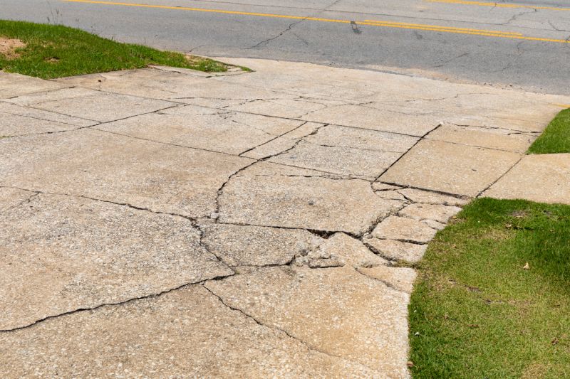 Concrete Driveway Crack Repair