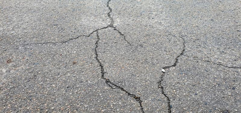 Concrete Driveway Crack Repair
