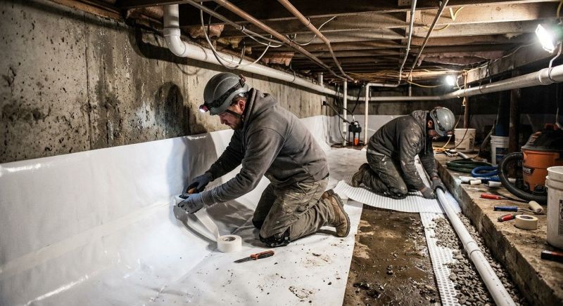Crawlspace Waterproofing in Birmingham, AL